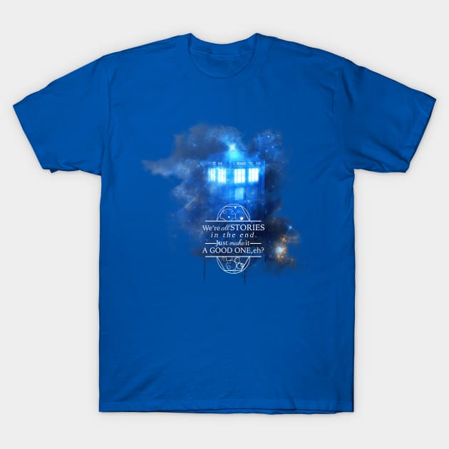 Doctor Who - Stories T-Shirt by rosescreation